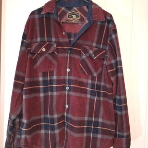 Freedom Foundry Men's Burgundy Plaid Jacket